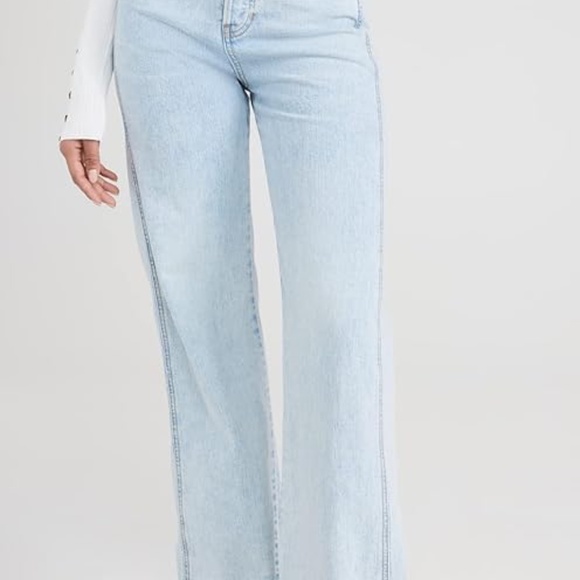 Veronica Beard Jean Women's Taylor Wide Leg Jeans - Size 28 - Picture 2 of 13